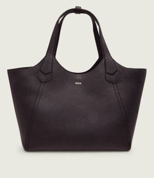 BOSS BLACK Skórzana shopperka Lenah
