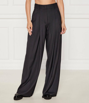 Marella SPORT Wełniane spodnie Ulzio | flare fit