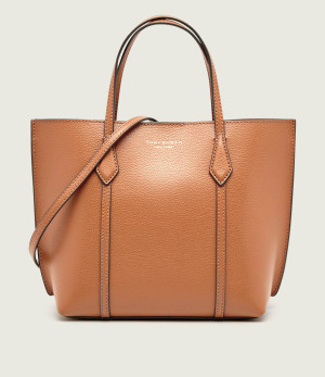 TORY BURCH Skórzany kuferek + saszetka Perry Small