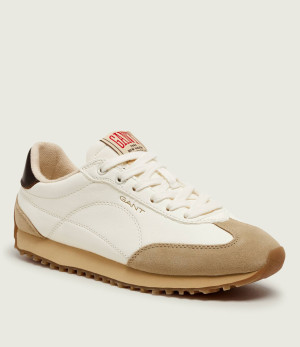 Gant Skórzane sneakersy Beja | zamsz
