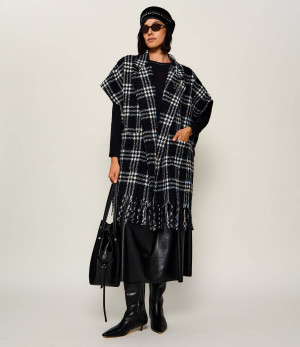 Liu Jo Ponczo Check | Oversize fit