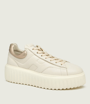 Hogan Skórzane sneakersy H-STRIPES
