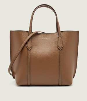 TORY BURCH Skórzany kuferek + saszetka Perry Small