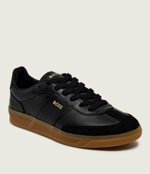 BOSS BLACK Skórzane sneakersy Brenta_Tenn_ltsd