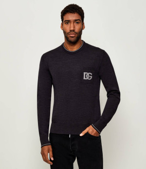 Dolce & Gabbana Wełniany sweter | Slim Fit