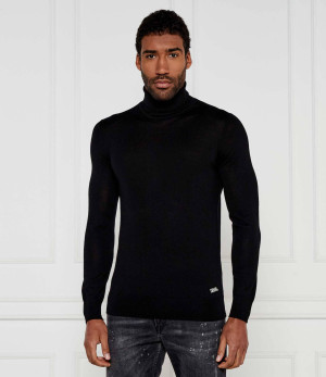 Karl Lagerfeld Wełniany golf | Regular Fit