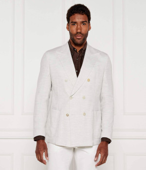 Windsor Marynarka 13 Salino | Shaped fit | z dodatkiem lnu
