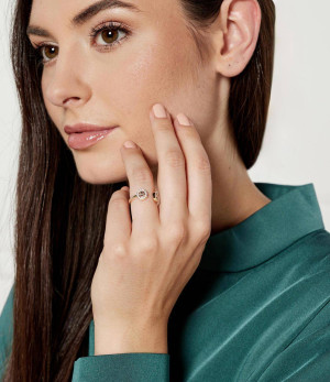 TORY BURCH Pierścionek Miller Pave