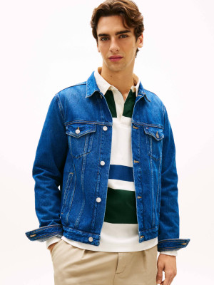Tommy Hilfiger Kurtka jeansowa TH x F.C. Liverpool | Regular Fit