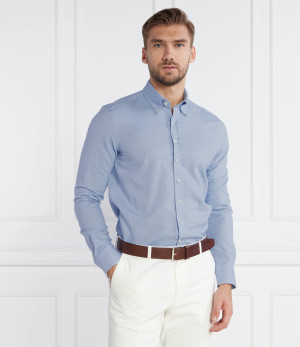 Oscar Jacobson Koszula Short BD Brushed Flannel | Slim Fit