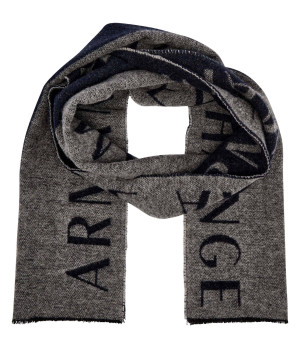 Armani Exchange Wełniany szal