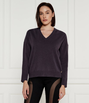 Liu Jo Wełniany sweter | Loose fit | z dodatkiem kaszmiru