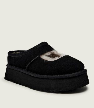UGG Mule W Bea Mary Jane | z dodatkiem wełny | zamsz