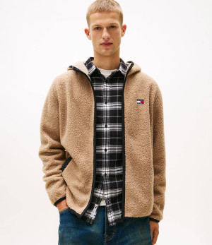 Tommy Jeans Polarowa bluza | Regular Fit