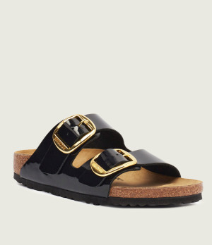 Birkenstock Klapki Arizona Big Buckle | narrow fit | z dodatkiem skóry
