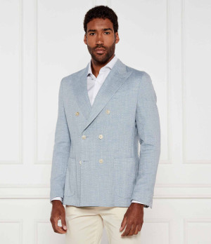 Windsor Marynarka 13 Salino | Shaped fit | z dodatkiem lnu