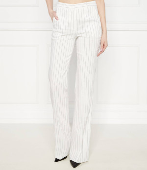 Marella Spodnie ULIVO | flare fit | z dodatkiem lnu