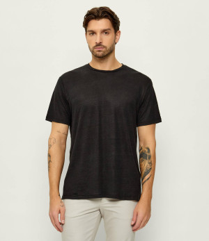 Rag&Bone Lniany t-shirt | Classic fit