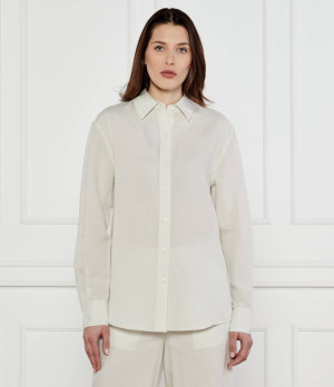Calvin Klein Koszula | Regular Fit | z dodatkiem lnu