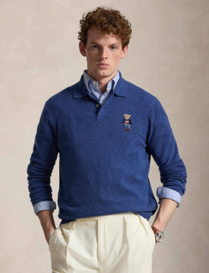 POLO RALPH LAUREN Kaszmirowe polo | Regular Fit