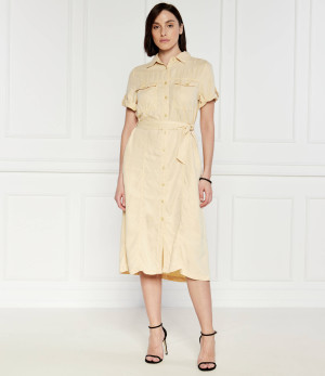 Pepe Jeans London Sukienka z paskiem EVELINDA