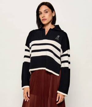 Patrizia Pepe Sweter | Relaxed fit | z dodatkiem wełny