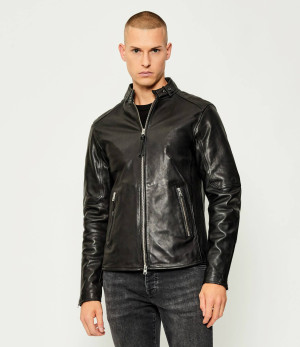 AllSaints Skórzana kurtka CORA | Regular Fit