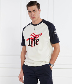 HUGO T-shirt Dilife | Loose fit