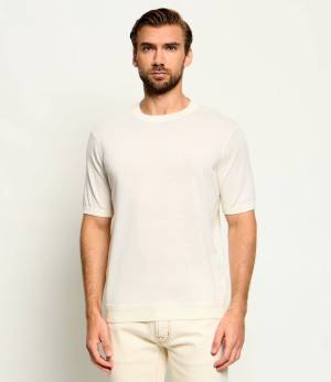 Emporio Armani Wełniany sweter | Regular Fit