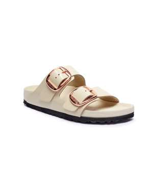Birkenstock Skórzane klapki Arizona | narrow fit