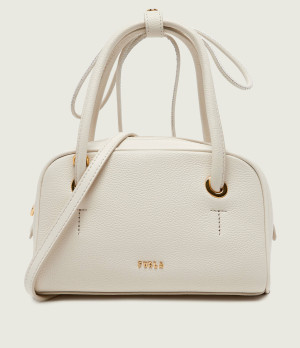 Furla Skórzany kuferek FURLA POPPY MINI DOME