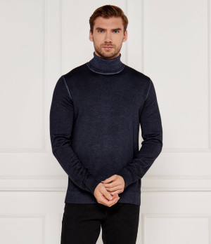 BOSS ORANGE Wełniany golf Artulo | Regular Fit