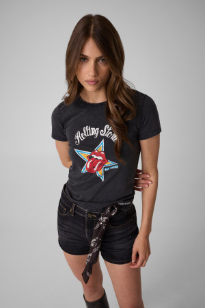 Guess Jeans T-shirt Rhinest | Guess Jeans x Rolling Stones | Slim Fit