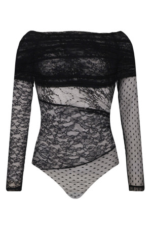 Pinko Koronkowe body | Slim Fit