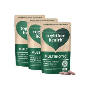 Together Health - Fermented Food Multibiotic | 3 Pack Offer | 90 Capsules