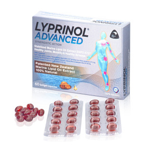 Lyprinol Advanced - Marine Lipid Oil Extract | 60 Capsules | Patented New Zealand Formula