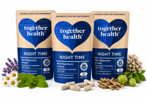 Together Health Night Time Magnesium | 3 Pack Offer | 3 x 60 Capsules