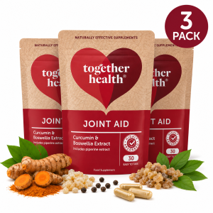 Together Health - Joint Aid - Boswellia and Curcumin extract | 3 x 30 Capsules | Pack of 3