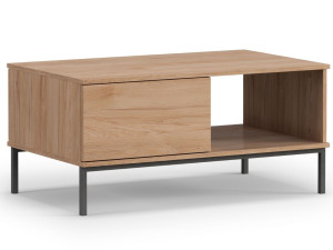 Couchtisch mit Stauraum Soroko Hickory