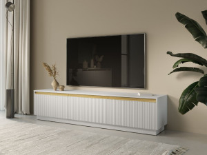 TV-Lowboard mit Türen Roland Weiß