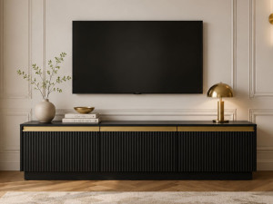 TV-Lowboard mit Türen Roland Schwarz