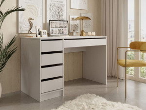 Schreibtisch mit Schubladen Anes Beige