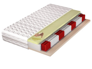 Taschenfederkernmatratze Multipocket mit hochflexiblem HR- und Visco-Schaum Avione 200x200