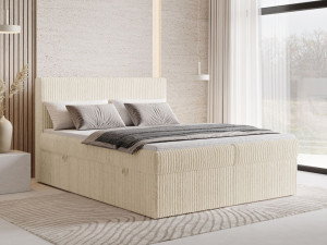 Boxspringbett mit Bettkasten 160X200 Brisa Beige