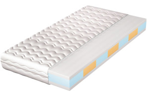Schaumstoffmatratze mit 7 Liegezonen Mero 80x200