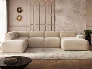 Wohnlandschaft Links Belluno Beige