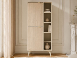 Regal mit Türen Modena Beige