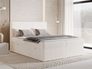 Boxspringbett mit Bettkasten 160X200 Brisa Creme