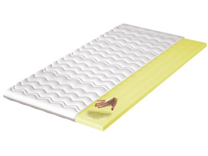 Matratzenauflage mit thermoelastischem Schaumstoff Visso 160x200