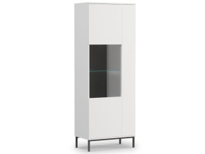 Vitrinenschrank Soroko Weiß